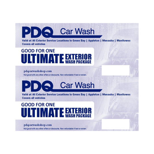 Ultimate Exterior 2PAK PDQ Car Wash Shop